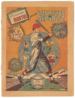 1946 Propagandas Montiel Los Reyes Del Deporte Partial Album Set